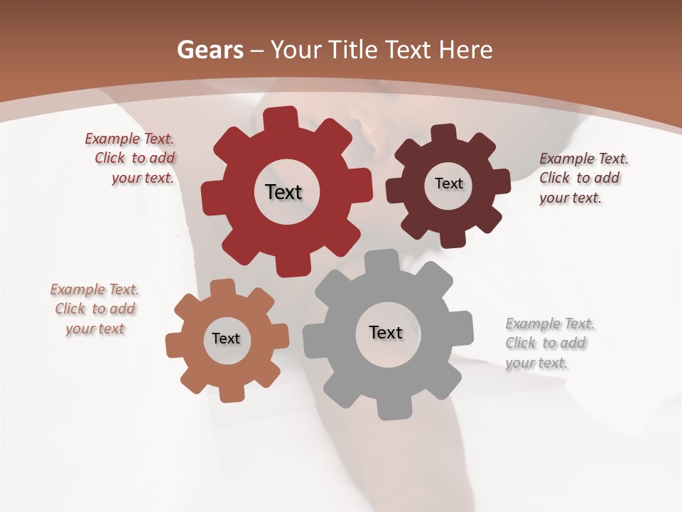 Sunrise Sunset Woman PowerPoint Template