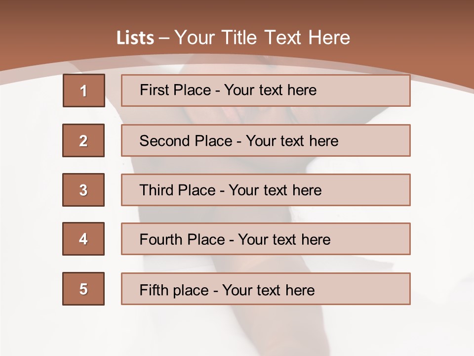 Sunrise Sunset Woman PowerPoint Template