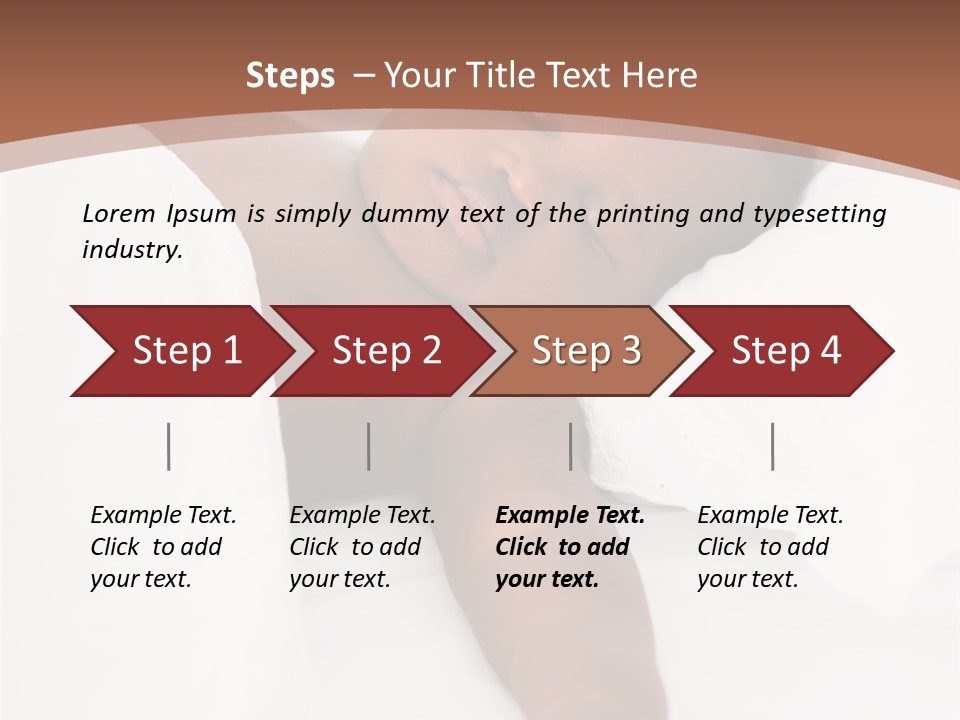 Sunrise Sunset Woman PowerPoint Template