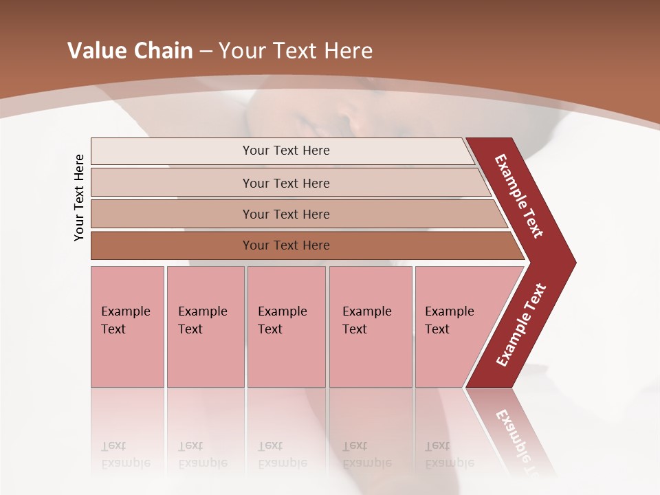 Sunrise Sunset Woman PowerPoint Template