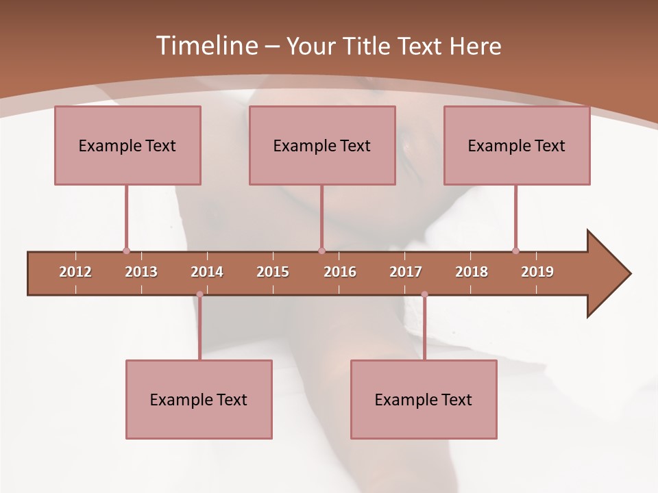 Sunrise Sunset Woman PowerPoint Template