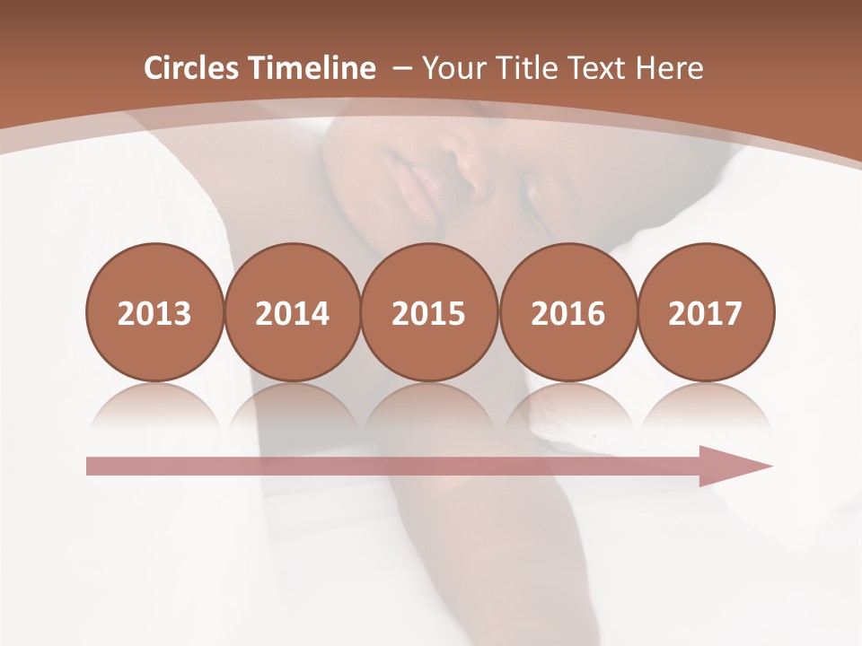 Sunrise Sunset Woman PowerPoint Template