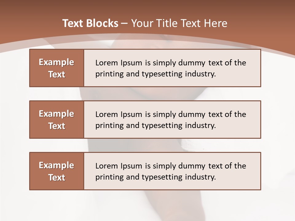 Sunrise Sunset Woman PowerPoint Template