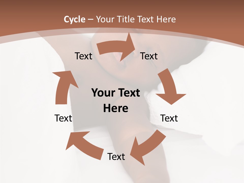 Sunrise Sunset Woman PowerPoint Template