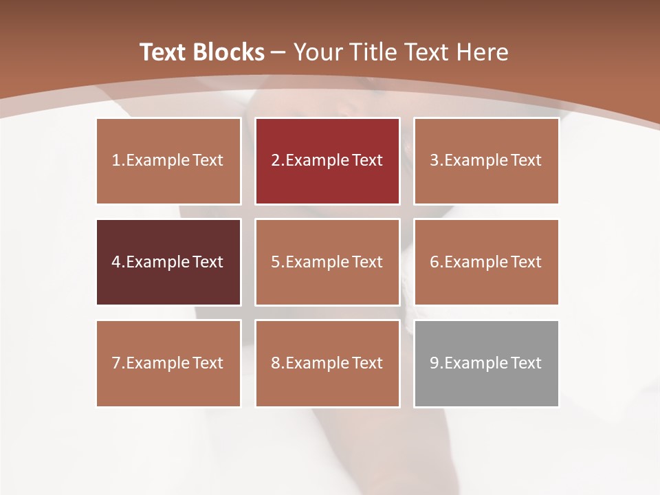 Sunrise Sunset Woman PowerPoint Template