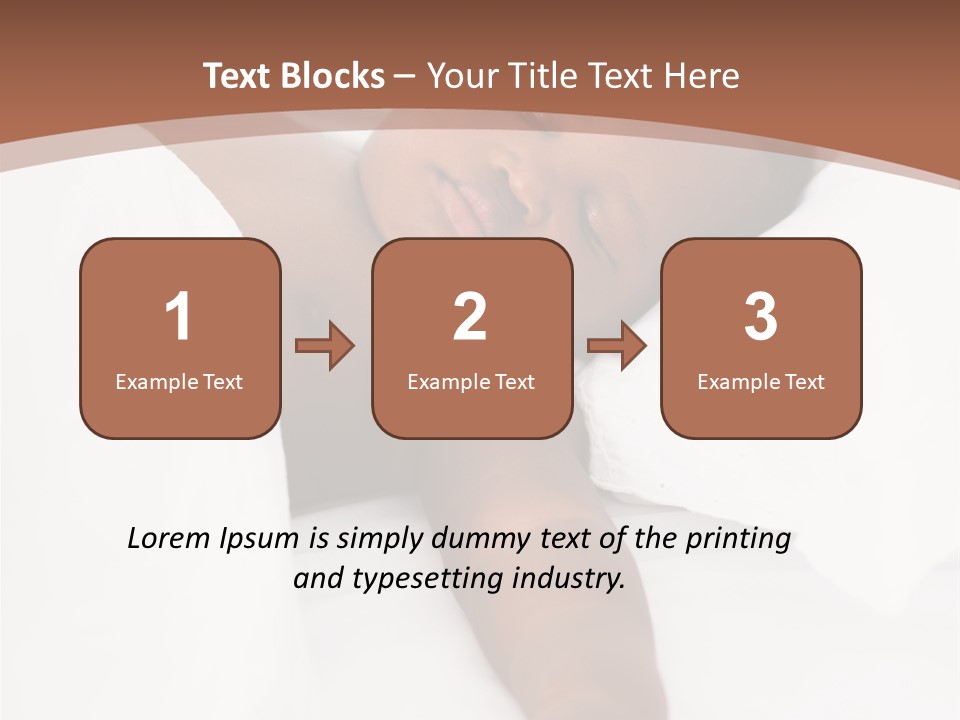 Sunrise Sunset Woman PowerPoint Template
