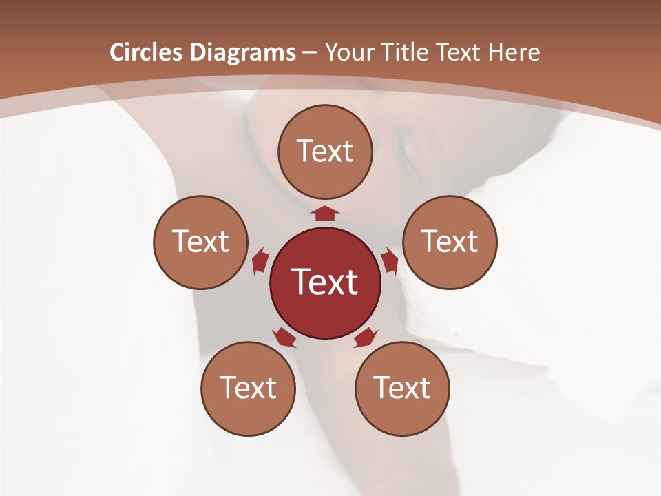 Sunrise Sunset Woman PowerPoint Template