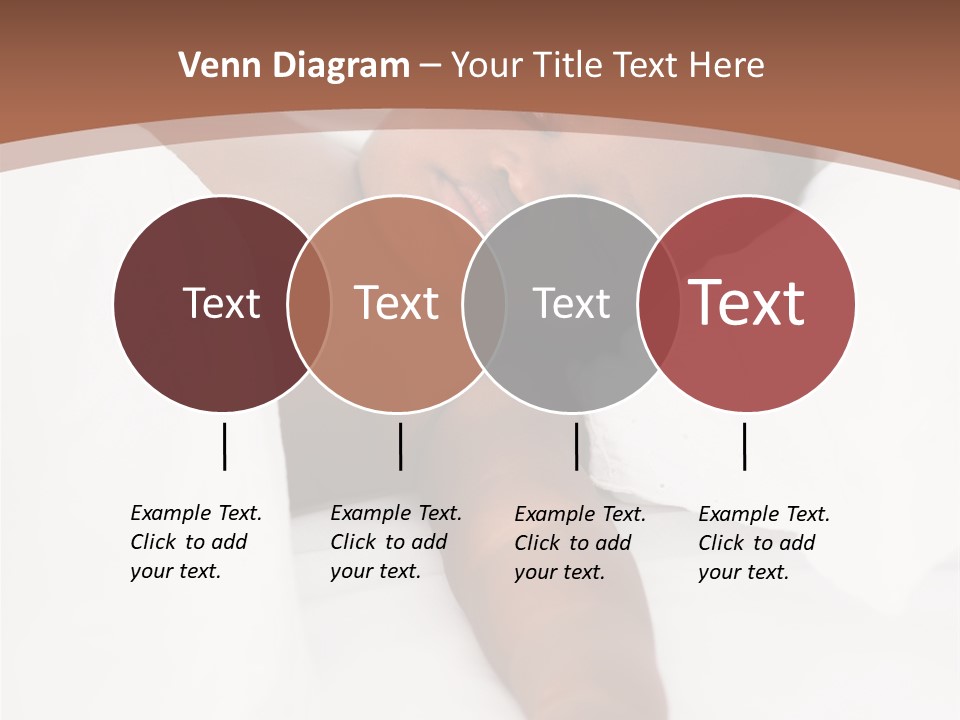 Sunrise Sunset Woman PowerPoint Template