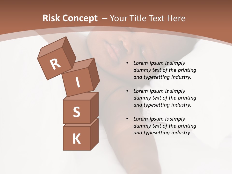 Sunrise Sunset Woman PowerPoint Template