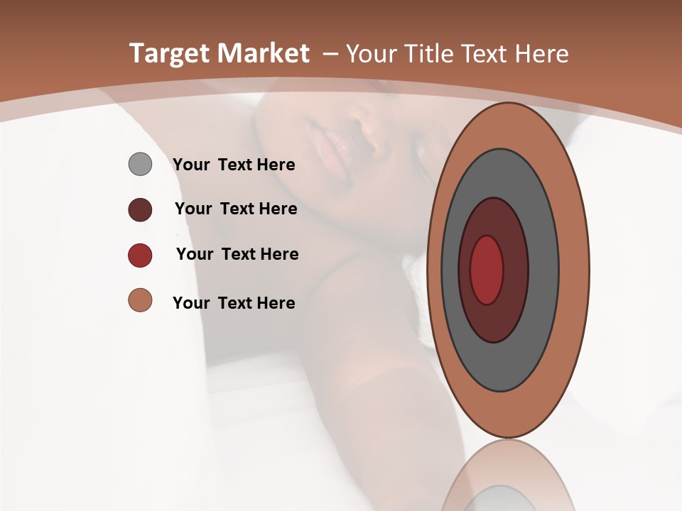 Sunrise Sunset Woman PowerPoint Template