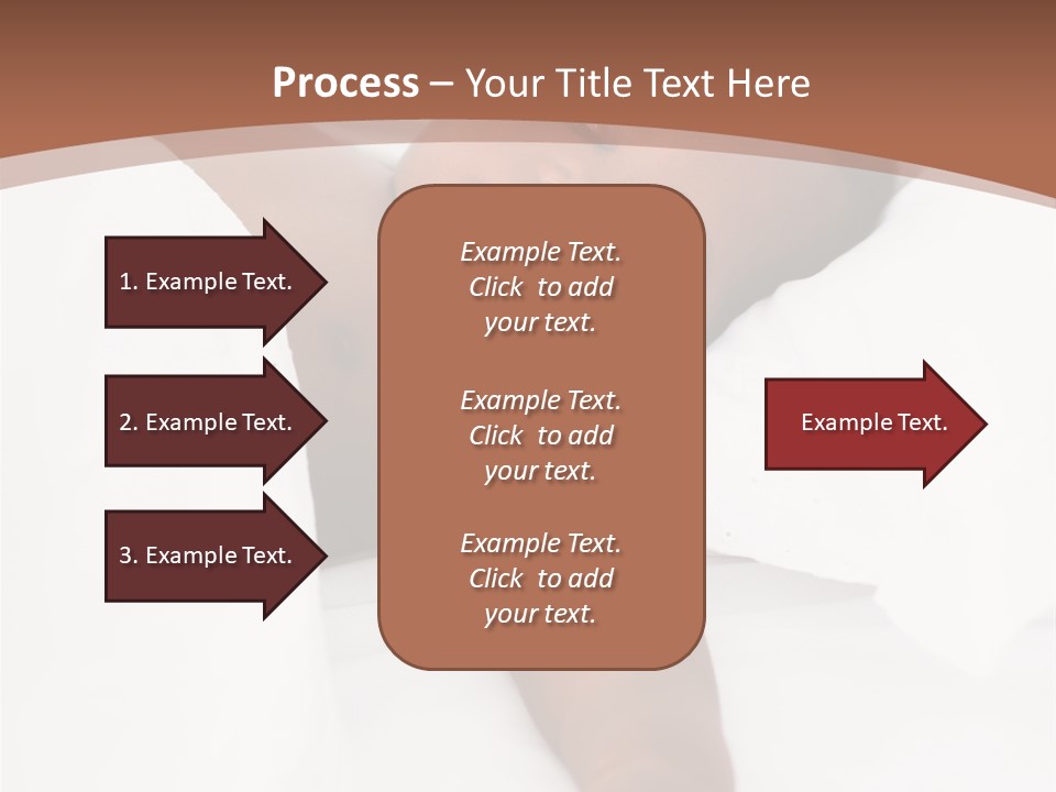 Sunrise Sunset Woman PowerPoint Template