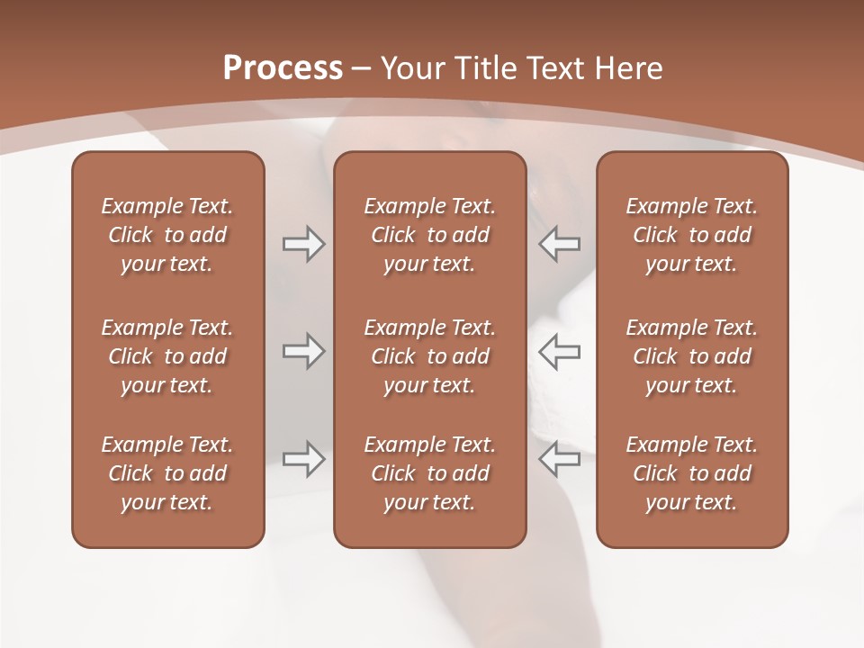 Sunrise Sunset Woman PowerPoint Template