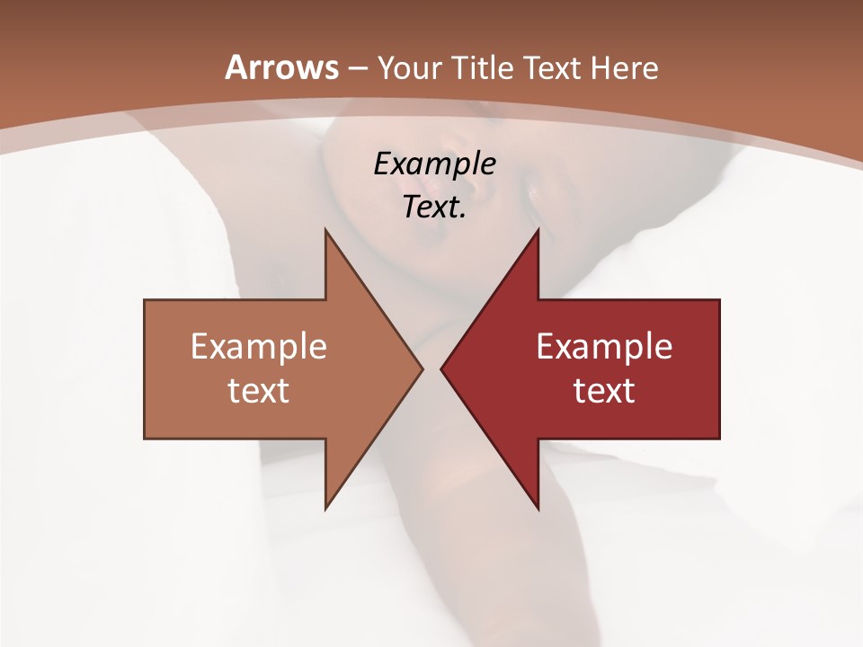 Sunrise Sunset Woman PowerPoint Template