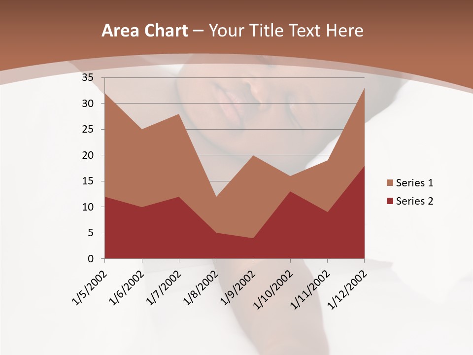 Sunrise Sunset Woman PowerPoint Template