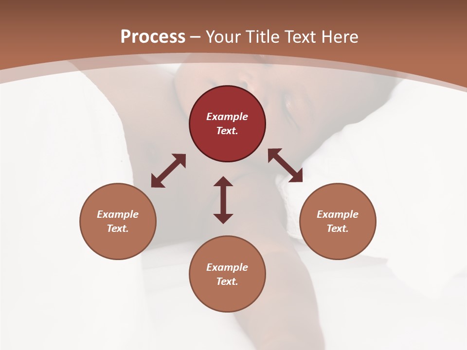 Sunrise Sunset Woman PowerPoint Template
