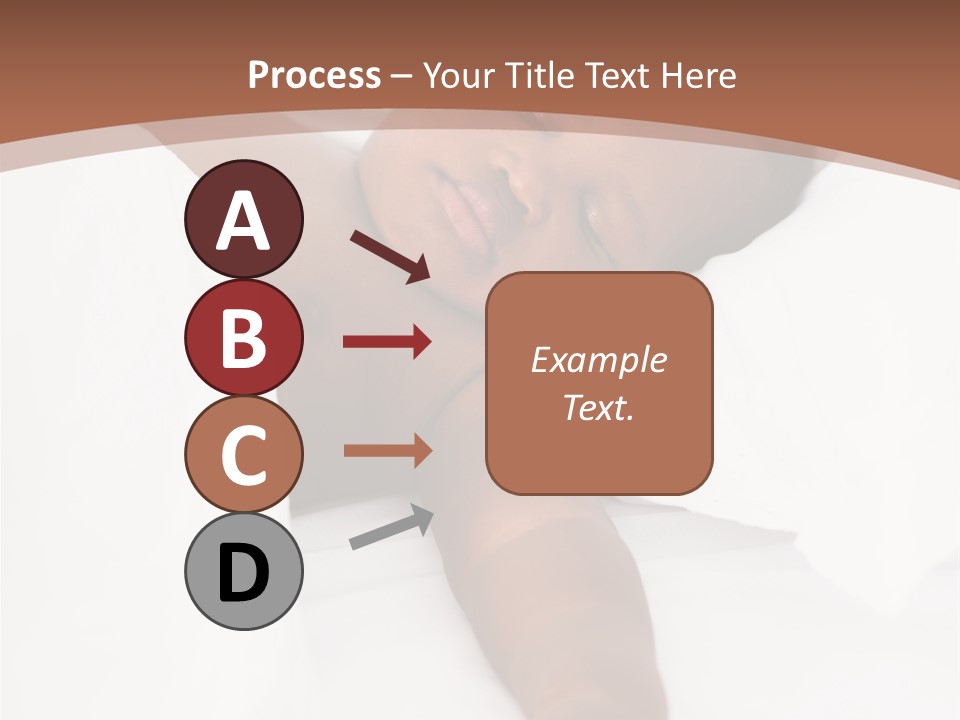 Sunrise Sunset Woman PowerPoint Template