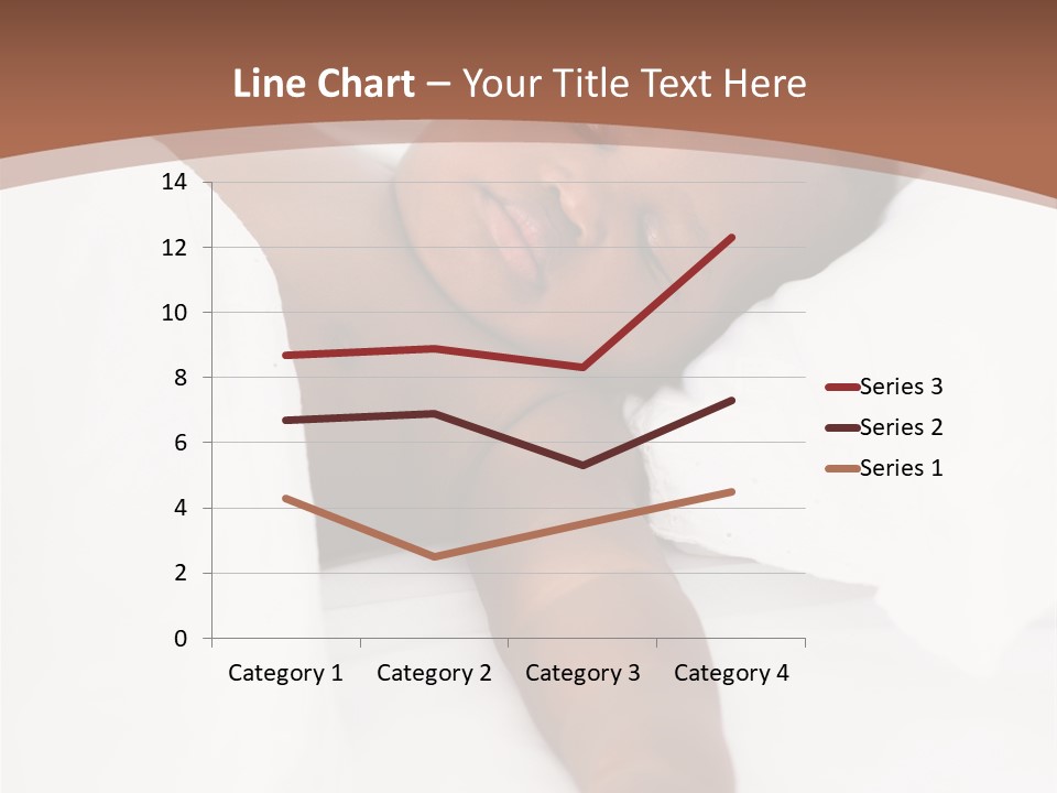 Sunrise Sunset Woman PowerPoint Template