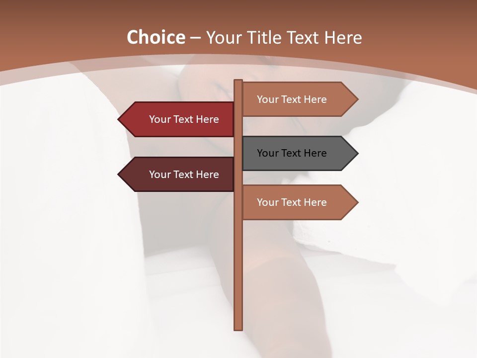 Sunrise Sunset Woman PowerPoint Template