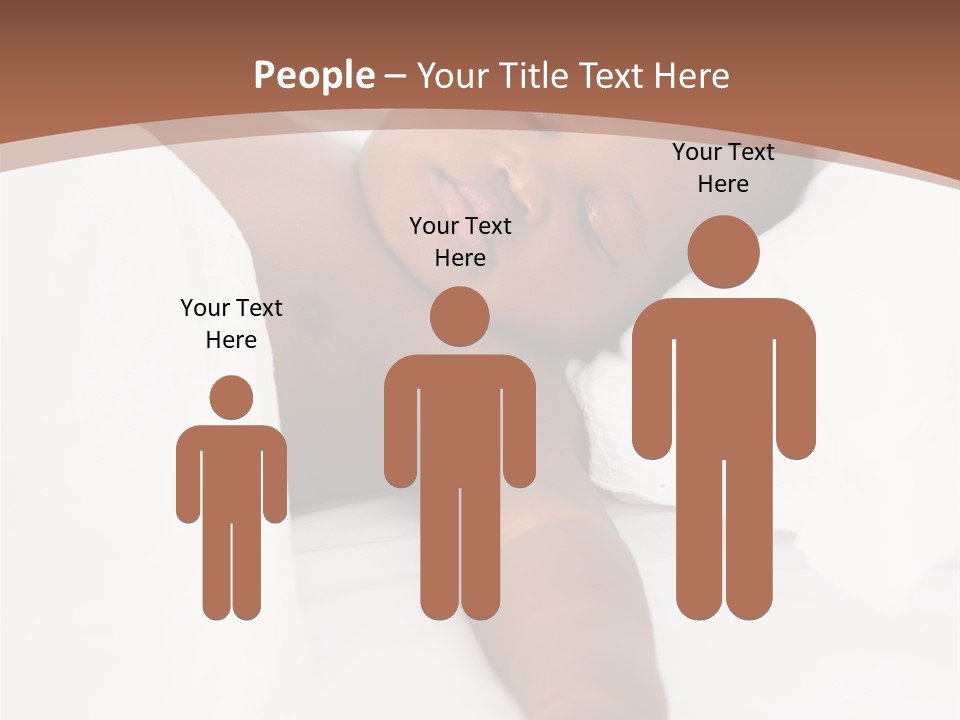 Sunrise Sunset Woman PowerPoint Template