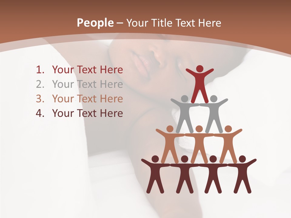 Sunrise Sunset Woman PowerPoint Template