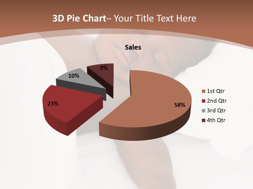 Sunrise Sunset Woman PowerPoint Template