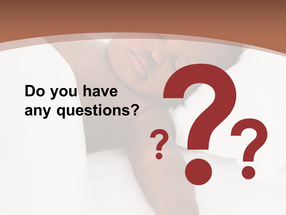 Sunrise Sunset Woman PowerPoint Template