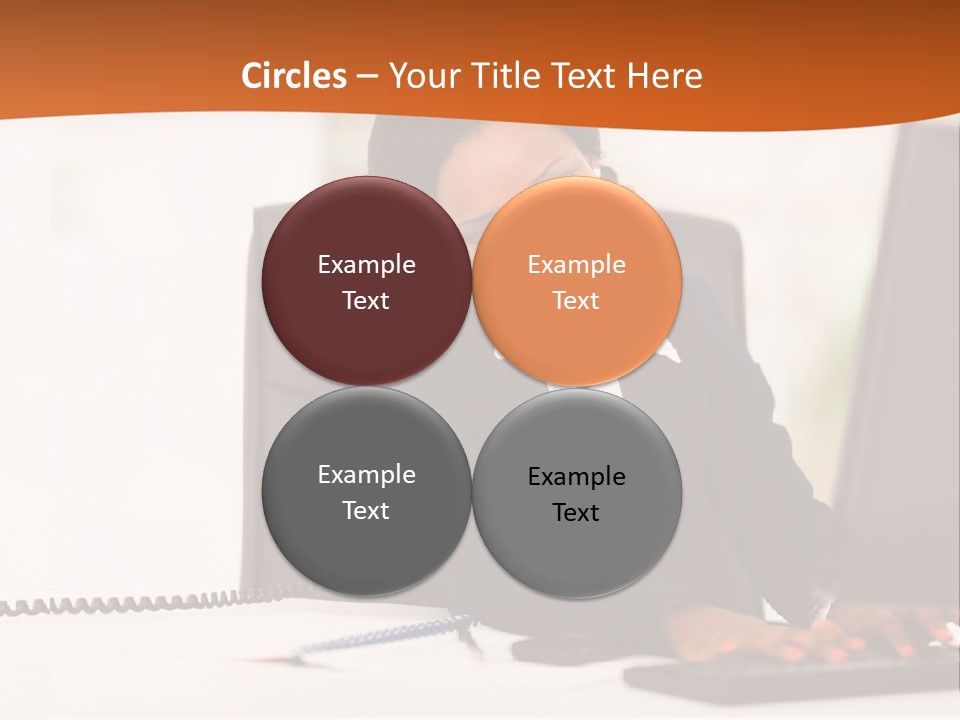 Peaceful Coastal Portrait PowerPoint Template