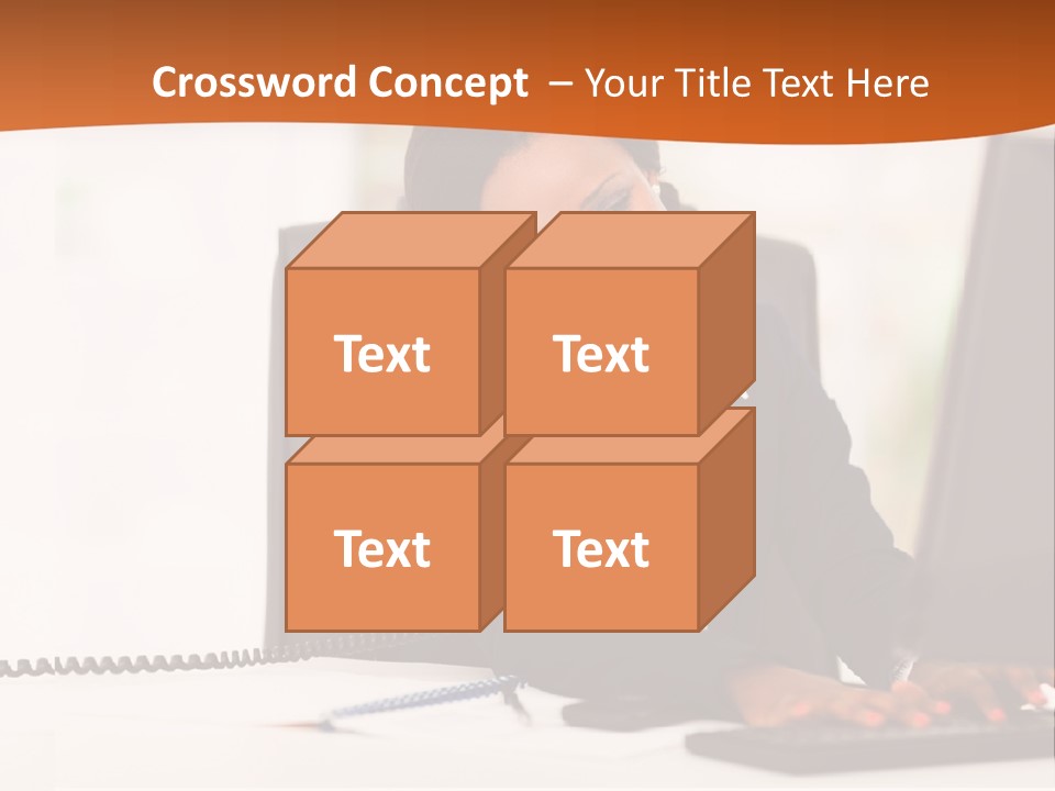 Peaceful Coastal Portrait PowerPoint Template