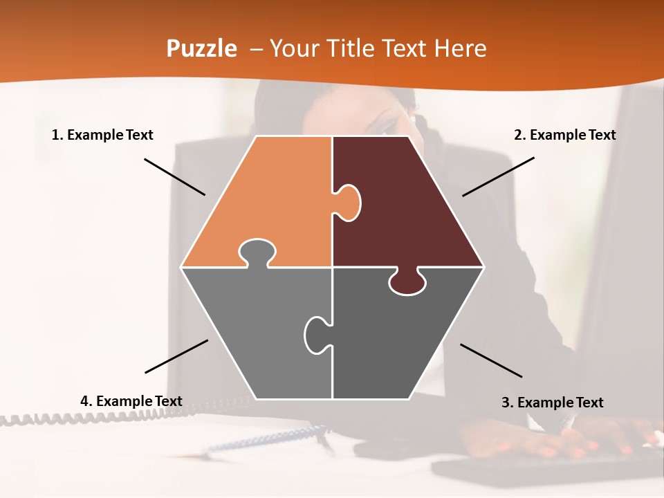 Peaceful Coastal Portrait PowerPoint Template