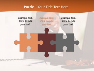 Peaceful Coastal Portrait PowerPoint Template