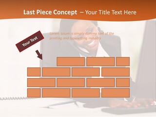 Peaceful Coastal Portrait PowerPoint Template