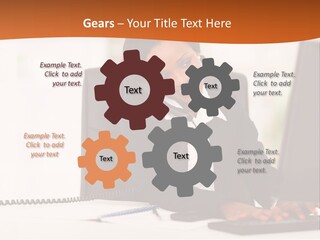 Peaceful Coastal Portrait PowerPoint Template