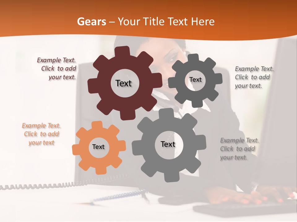 Peaceful Coastal Portrait PowerPoint Template