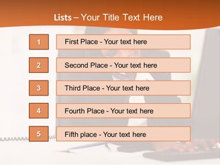 Peaceful Coastal Portrait PowerPoint Template