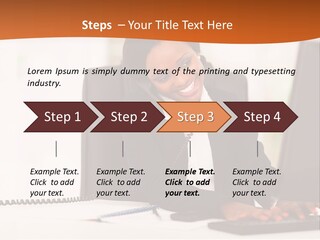Peaceful Coastal Portrait PowerPoint Template