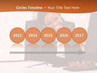 Peaceful Coastal Portrait PowerPoint Template