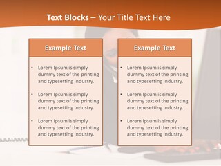 Peaceful Coastal Portrait PowerPoint Template