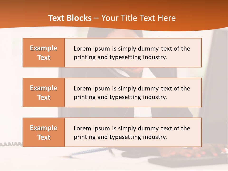 Peaceful Coastal Portrait PowerPoint Template