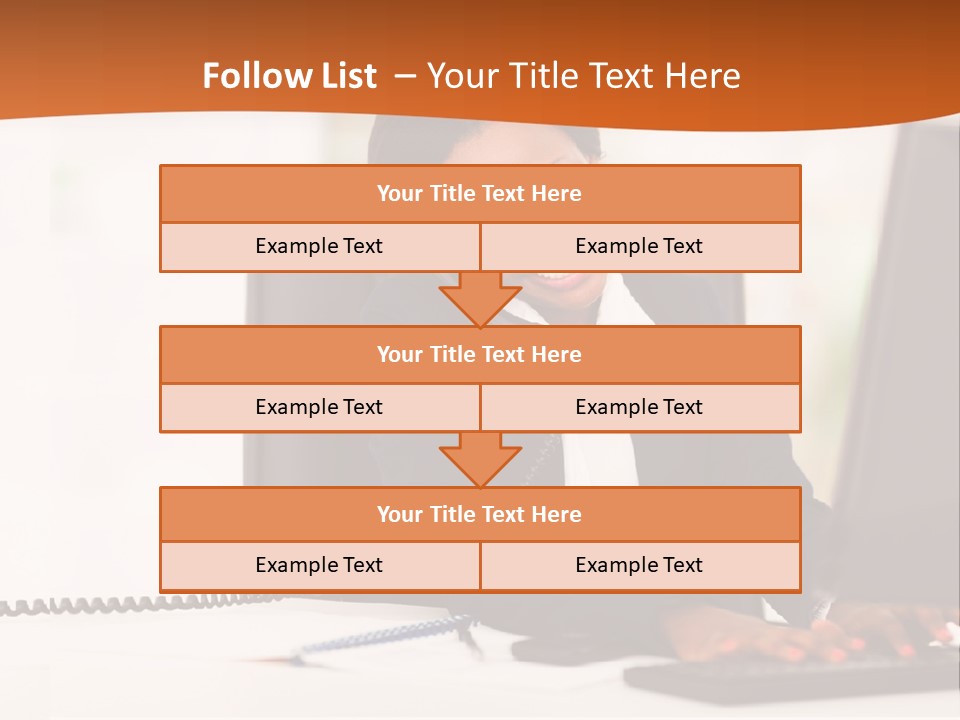 Peaceful Coastal Portrait PowerPoint Template