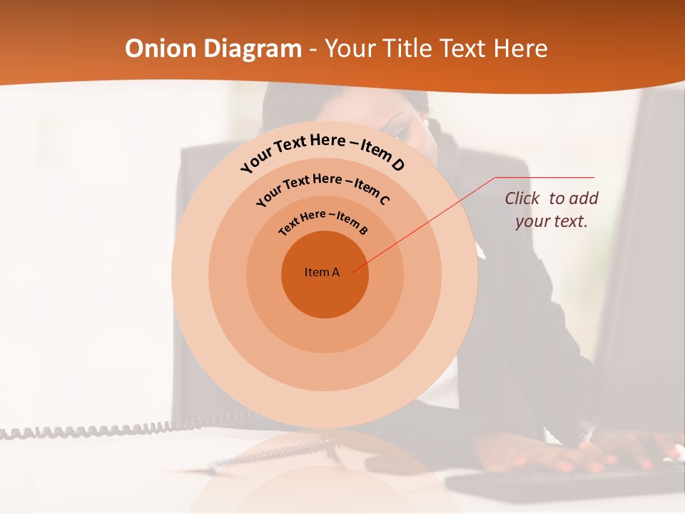 Peaceful Coastal Portrait PowerPoint Template