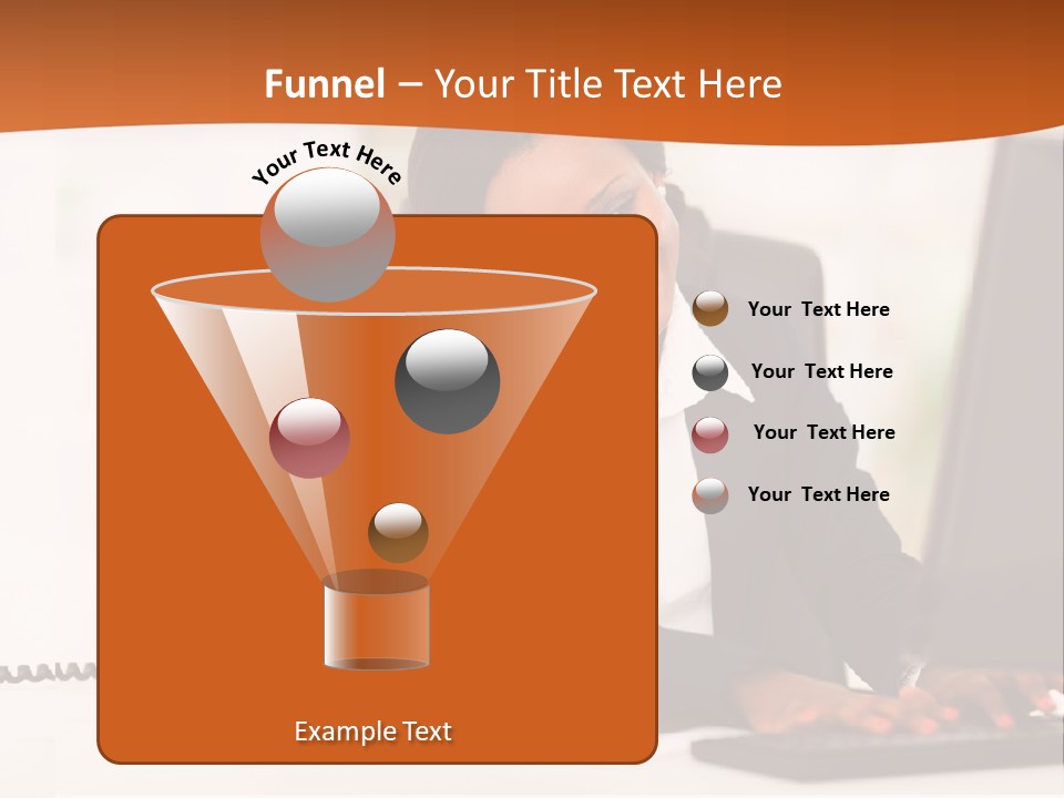 Peaceful Coastal Portrait PowerPoint Template