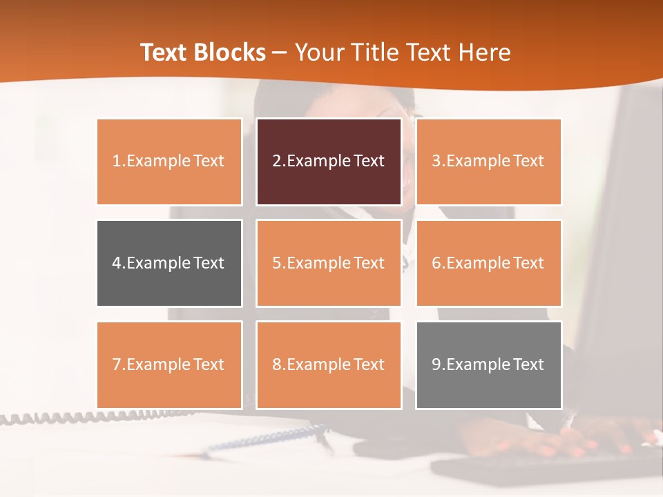 Peaceful Coastal Portrait PowerPoint Template