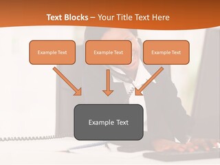 Peaceful Coastal Portrait PowerPoint Template