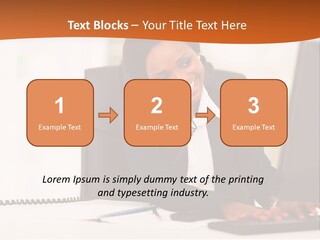Peaceful Coastal Portrait PowerPoint Template