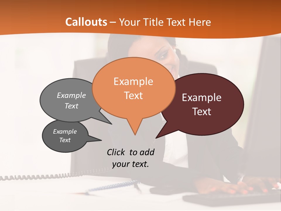 Peaceful Coastal Portrait PowerPoint Template