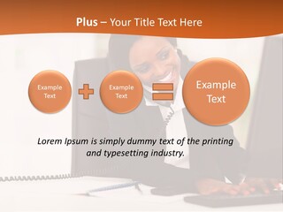 Peaceful Coastal Portrait PowerPoint Template