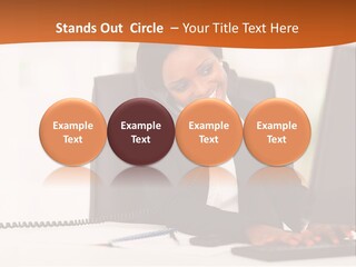 Peaceful Coastal Portrait PowerPoint Template