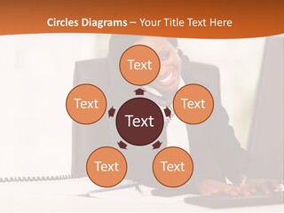 Peaceful Coastal Portrait PowerPoint Template