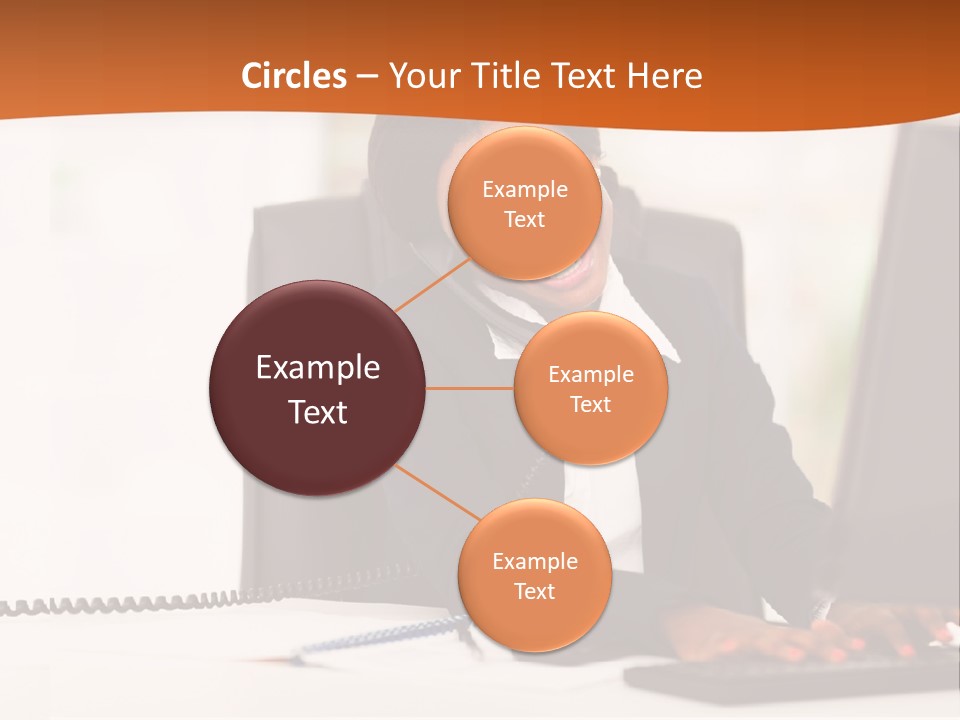 Peaceful Coastal Portrait PowerPoint Template