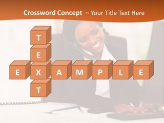 Peaceful Coastal Portrait PowerPoint Template